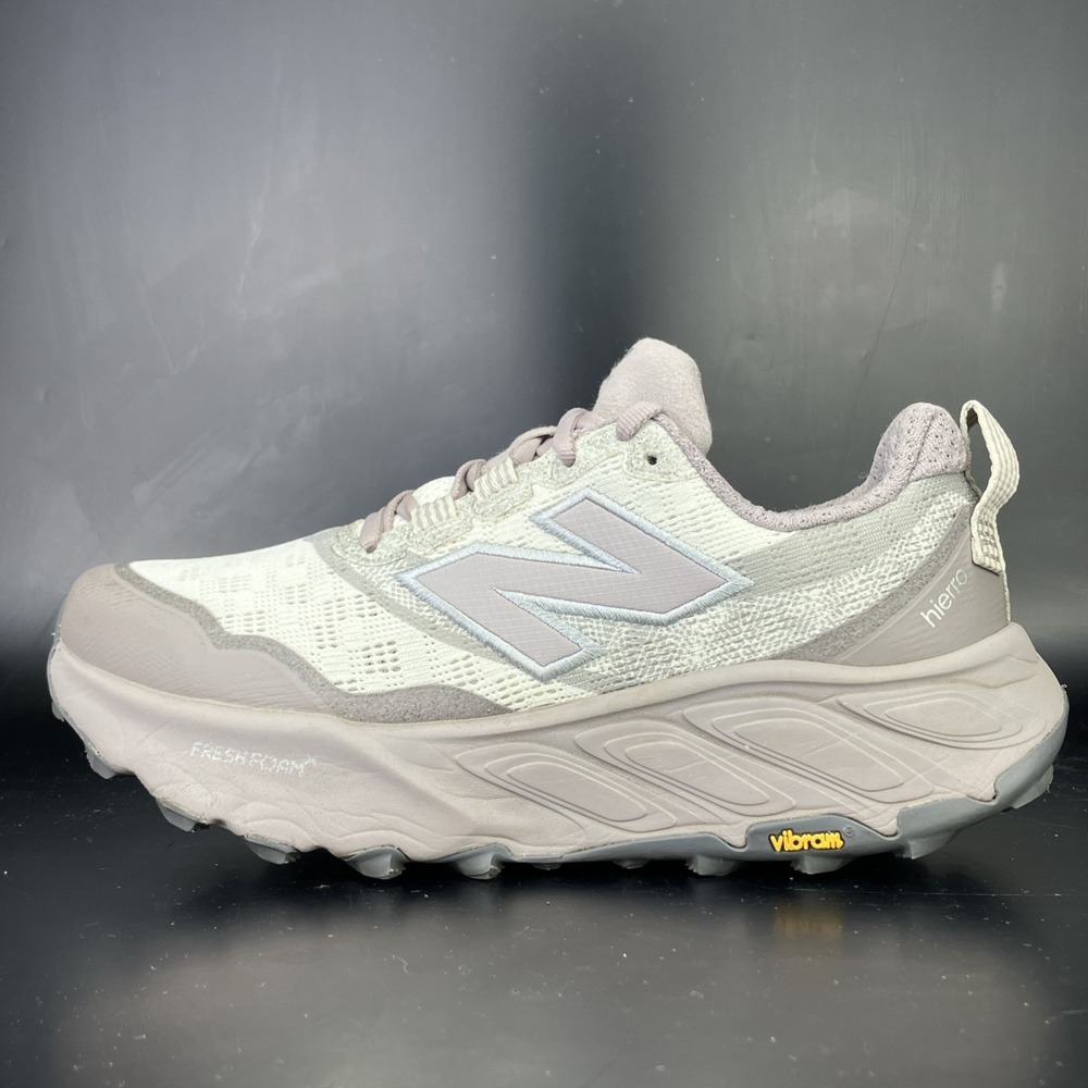 New Balance Fresh Foam X Hierro v9 - Women Size 7.5 'Sea Salt/Truffle Salt'
